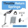 Carburetor Throttle Return Springs Kit 2083 6056 Fit For Holley 2300 2305 4150 4160
