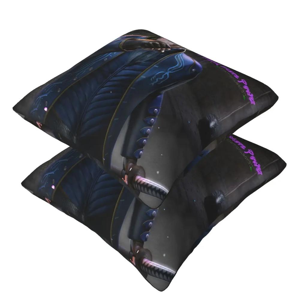 Vergil From The Devil May Cry Series 2 Pcs Square Pillowcase Pillow Cover Cushion Decor Comfort Throw Pillow For Home Car