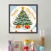 Christmas Printed Cross Stitch Kit DIY 11CT Embroidery Craft Set Home Decor