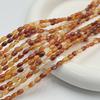 Red Agate Chalcedony Loose Beads for DIY Bracelets, Anklets, and Necklaces
