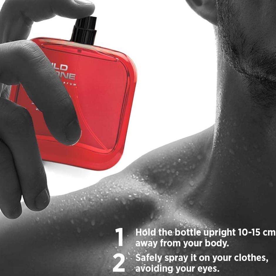 Wild Stone Ultra Sensual Long Lasting Perfume for Men, 50ml, A Sensory Treat for Casual Encounters, Aromatic Blend of Masculine Fragrances