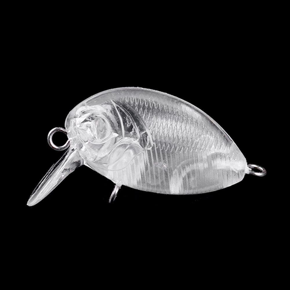 Transparenter, langsam sinkender Langsamköder für große Distanzen mit Crawling Fat Man-Design