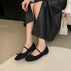 Mode Weiche Samt Fliege Ballerinas Frau Flats Niedrige Absätze Mary Janes Elastisches Band Slipper Loafers Damen Braut Hochzeit Ballerinas