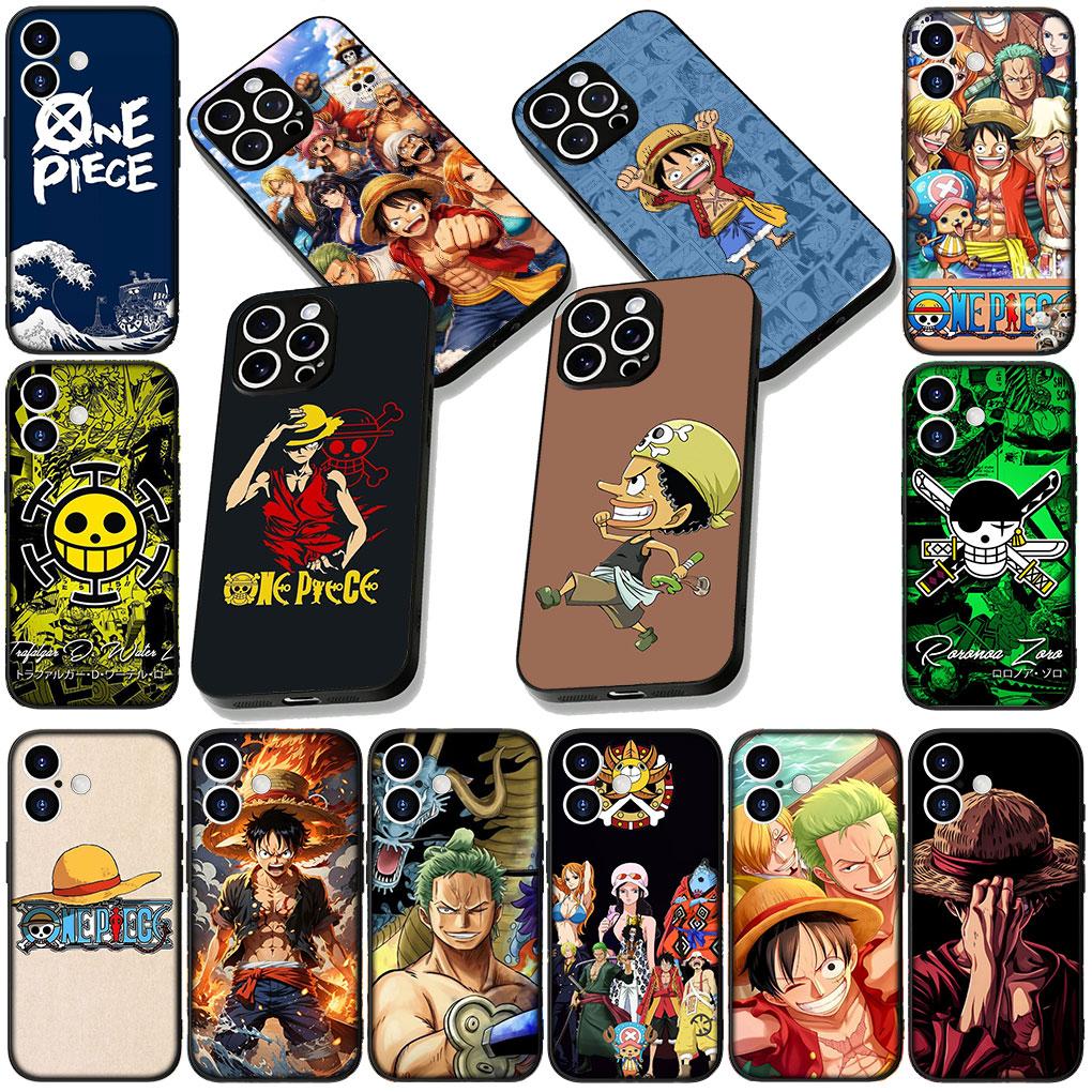 Cover for Apple iPhone 13 12 Mini XS 11 Pro Max 7 8 Plus XR SE 2022 2020 SE3 Coque Phone Case Anime Roronoa Zoro One Luffy Piece