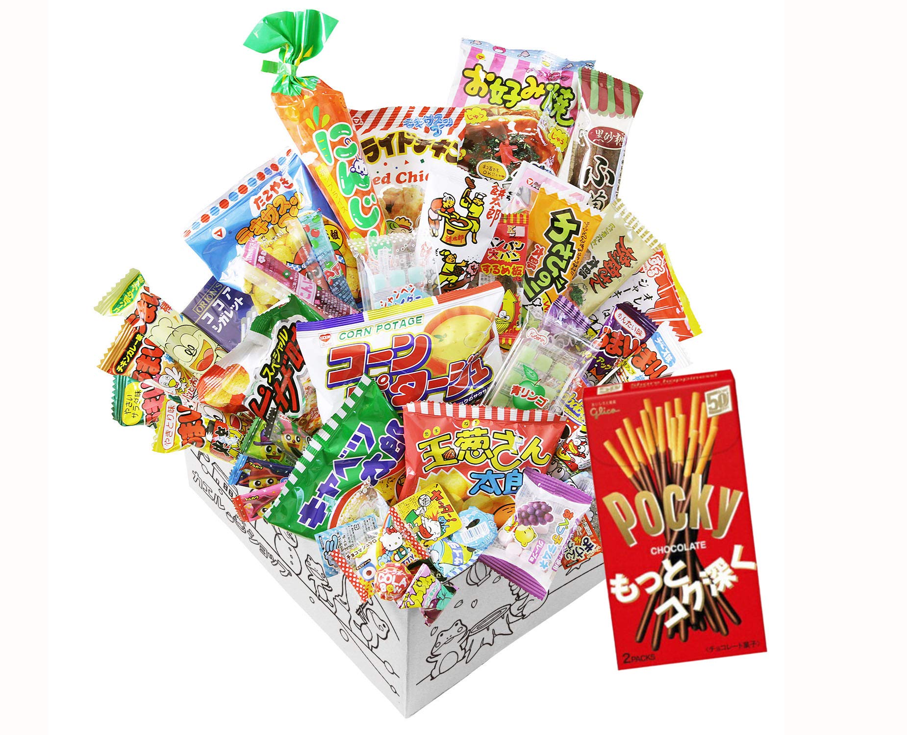 

Ассорти конфет Pocky набор Shop 40 предметов [Frog Original]