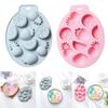 Summer Style Candy Mold Strawberry/pineapple Fruit Shape Silicone Ice Cube Mold DIY Chocolate Baking Cake Decoration Tool