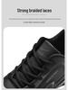 Men's Waterproof Leather Sports Shoes: Autumn/Winter White, Non-Slip, Wear-Resistant for Junior High Students