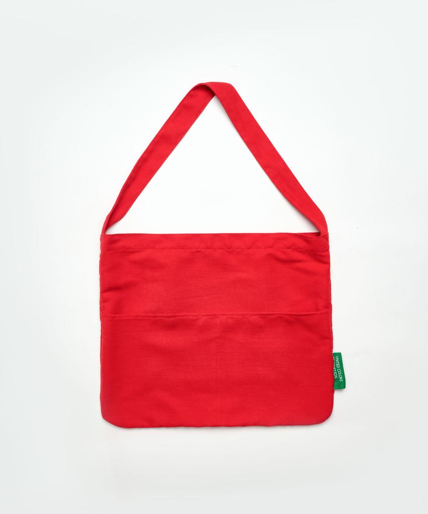 Benetton Easy Shoulder Bag - [Red]