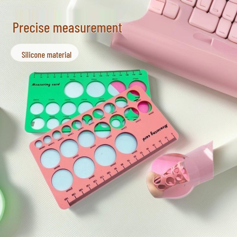 Pacifier & Breast Measurement Tool - Food-Grade Silicone Ruler Fakarun