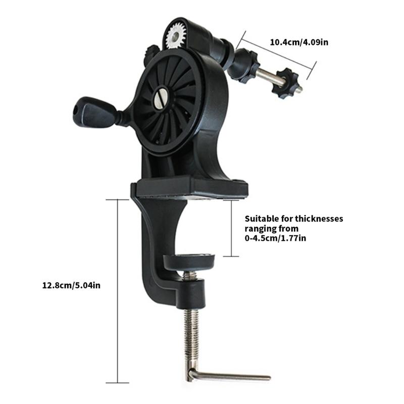 High Speed Fishing Line Spooling Station Adjustable Fishing Lines Winder Spoolers with Table Clamp for Efficient Winding