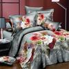 Fashion Home Decor 3D Duvet Cover Pillowcase Quilt Bedding Set Queen King Pretty Rose Flower