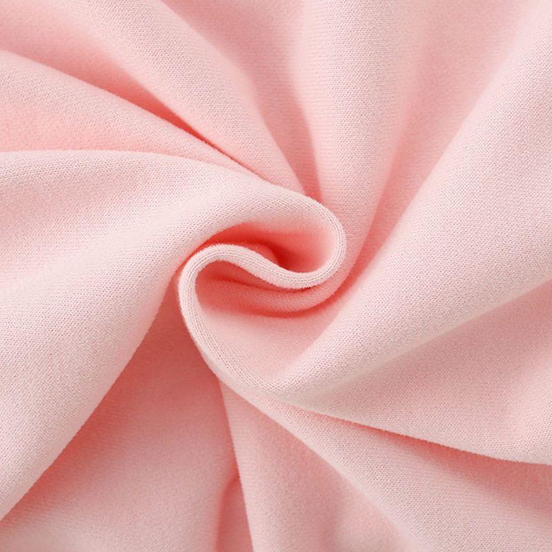 In-Stock Girls' Sweatshirt 2025 Autumn New Style, Beautiful Children's Pink Long-Sleeve Round-Neck Pullover Casual Top for Girls