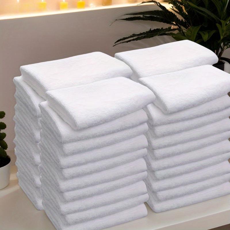 10pcs Square Cloths, Multifunctional Durable Home Towels,Suitable for Family, Hotel, Camping Bathroom Supplies And Cleaning Rags