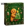 Christmas Tree Ornament Set 2026 Gingerbread Man Advent Calendar, 24 Day Countdown Decoration for Calendar Kids Adults, Festive Holiday Tabletop