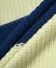 SUNNEI Turtleneck Striped Knit - Light Yellow:Electric Blue / Crtwmknw002Knt016Lyeb