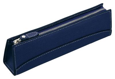 Pilot Trendery Leather Pen Case 05 L Blue TLPSF05L