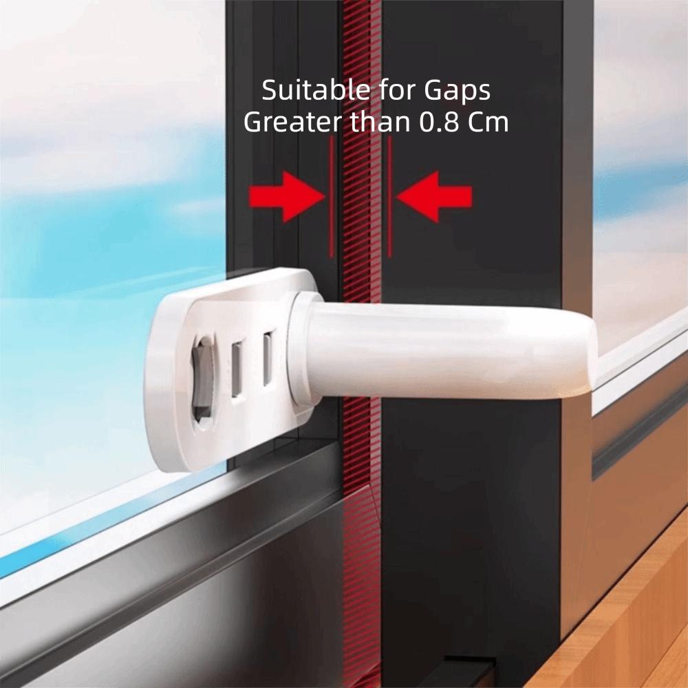Anti-Opening Window Safety Lock No Tools Required Sliding Door Stopper Child Safety Lock For Kids