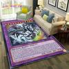 Cartone animato Anime Yu-Gi-Oh MONSTER CARD Tappeto Tappeto per casa Soggiorno Camera da letto Divano Zerbino Decor, tappeto per bambini Tappetino antiscivolo