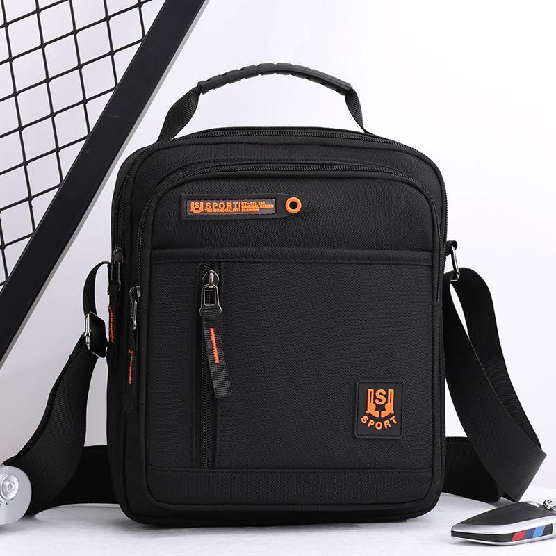 Men's Business Crossbody Shoulder Bag – Durable Oxford Cloth Sling with Big Capacity & Multiple Compartments