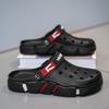 Men Casual Hole Shoes Summer Non Slip Beach Slippers Lightweight Breathable Sandals