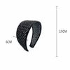 Bohemian Straw Woven Headband Wide-Brimmed Braided Hair Hoop New Rattan Weaving Hairband  Women