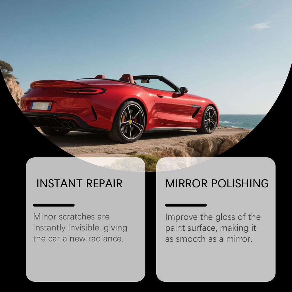 Car Paint Scratch Care Kit Polishing Cleaning And Gloss Maintenance