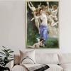 Artist William Bouguereau Classic Artwork Poster Canvas Oil Painting Woman Figure Wall Art For Living Room Home Decoration