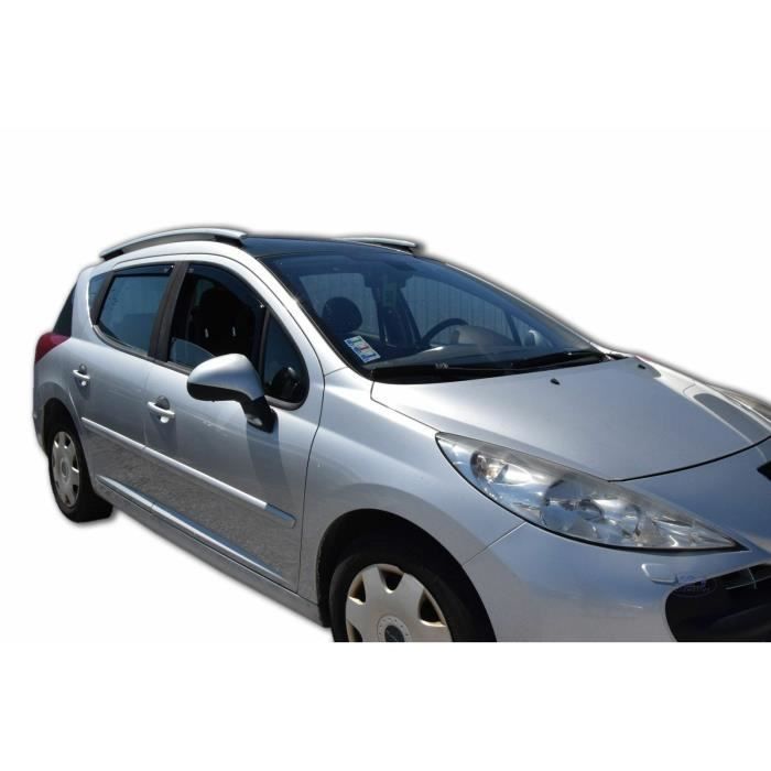 J&amp;J AUTOMOTIVE | Heko Deflecteurs d'air Déflecteurs de Vent Pour Peugeot 207 2006-2012 Break