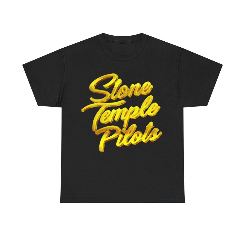 Stone temple pilots T-shirt vintage neon rock band Unisex Heavy Cotton Tee