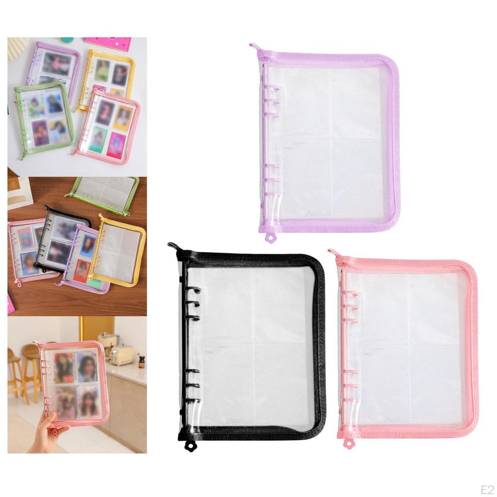 Holder File Reusable Durable Handy Collectible Booklet for Stationery Students