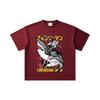 260 GSM Double Yarn 32 Count 100% Cotton Chainsaw Man V43 Denji Print Unisex Heavy Cotton T Shirt