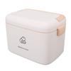 Removable Tray Medicine Storage Box Thickened Pp Family Emergency Medicine Case  Home Use