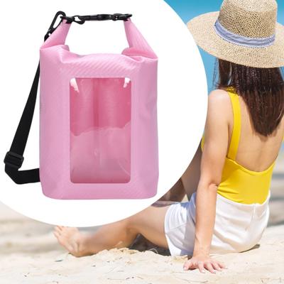 Dry Bag Waterproof Phone Case 5L Portable Outdoor Sport Roll Top Duffle for
