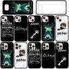 for iPhone 17 16 15 Xiaomi Poco F7 F8 X7 X6 C85 C75 C71 M8 Redmi Note 14 13 12 11 Pro Max 14C 13C A3 A4 Phone Case Wand Art Ring Harries Potters Cover