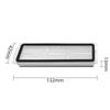 Compatible for Xiaomi Mijia M40S OV31CN Accessories Tricut Brush Dust Bag Mop Cloth Hepa Filter