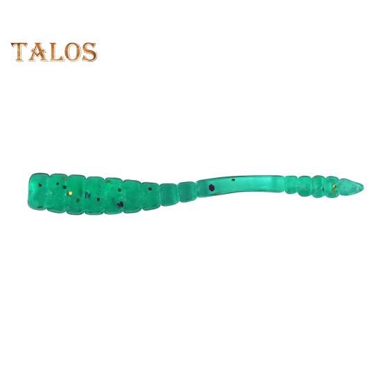 50 Teile/satz 4CM/0,4G Weicher Wurm Köder Realistische Bionic Spiral Maggot Künstliche Bunte Wurm Köder Süßwasser Salzwasser Angeln zubehör