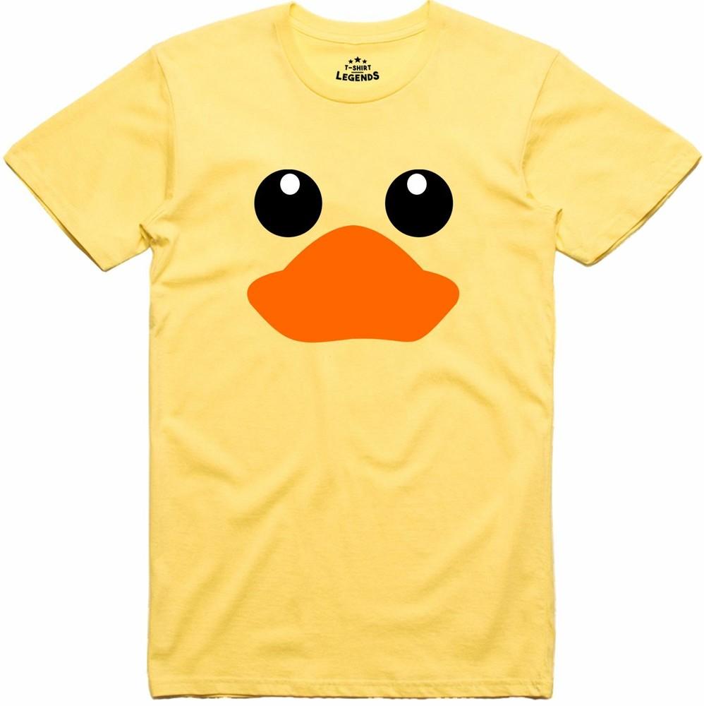 Rubber Duck T Shirt Logo Funny Regular Fit 100% Ring Spun Cotton Tee