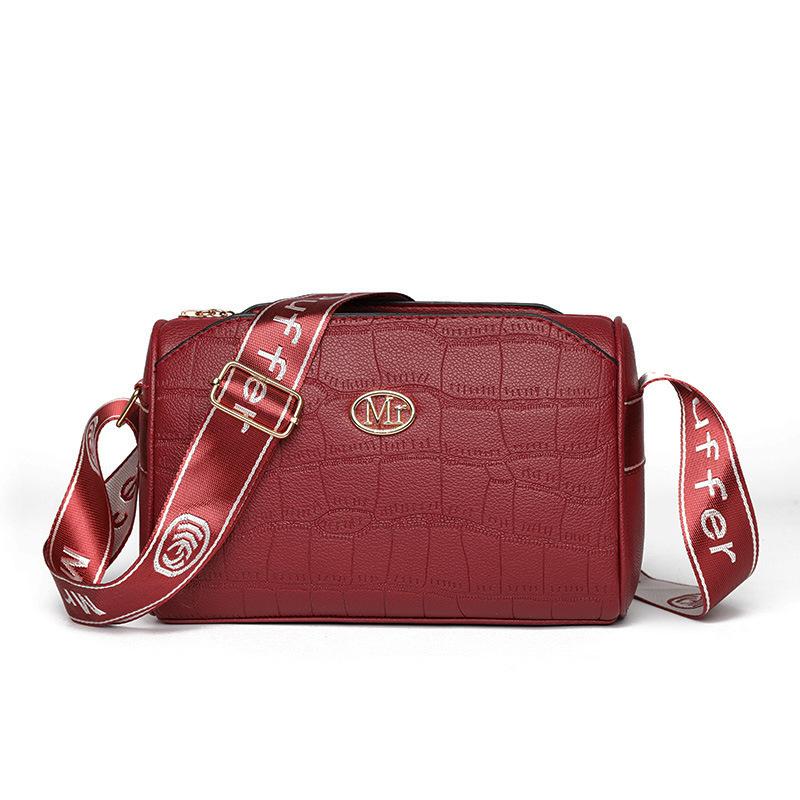 Crocodile Pattern Crossbody Bag, Women's Bag, Large-capacity Fashionable Tote Bag, Summer Cylinder Women's Bag