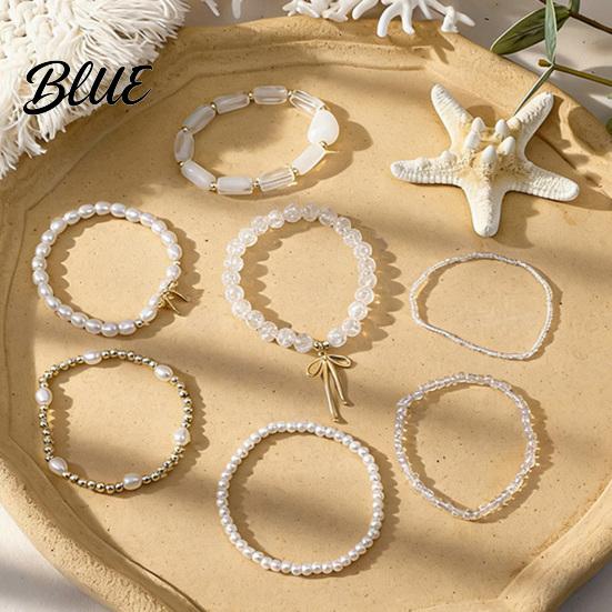 Beach Vacation Bracelet 1 Set Bohemian Beaded Bracelets for Women