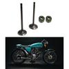 Motorcycle Engine Intake Exhaust Valves Stem Guide Oil Seal Motorbike Accessories Engine Spare Parts for CG250 250CC