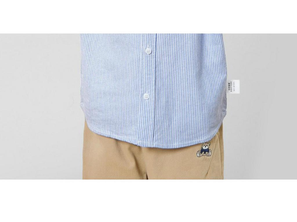 Trendy European Boys' Long Sleeve Casual Shirt - Spring/Autumn Kids' Clothing