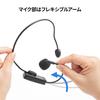 Sanwa Supply Wireless Headphone (for MM-SPAMP15) MM-SPAMP15WHM