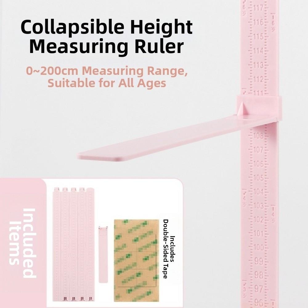Sliding Measuring Height Measurement Guage Meter 0-2M Baby Growth Chart Kids Height Ruler  Clinic