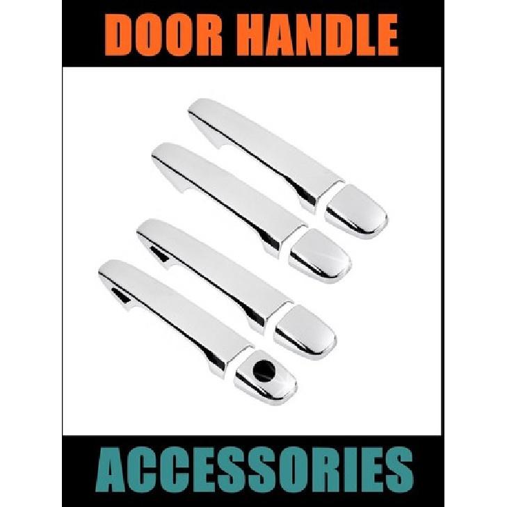 Chrome Side Smart Key Door Handle Covers Trims For 2013-2018 Toyota Avalon Sedan
