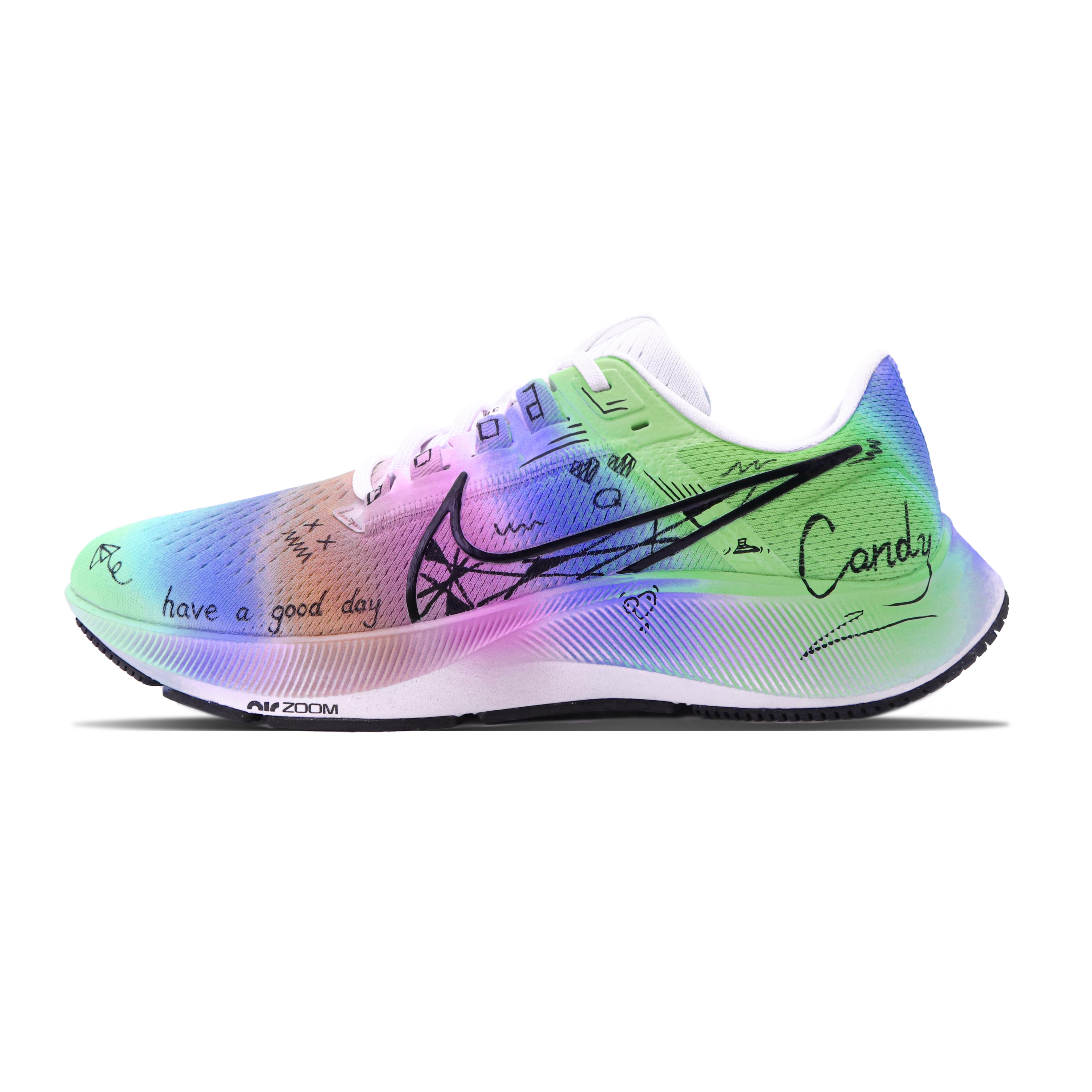 

Nike Pegasus 38 Cushioning Slip Resistant Abrasion Resistant Low top Running Shoes Men s Multicolor CW7356-100(Team147-) 42.5