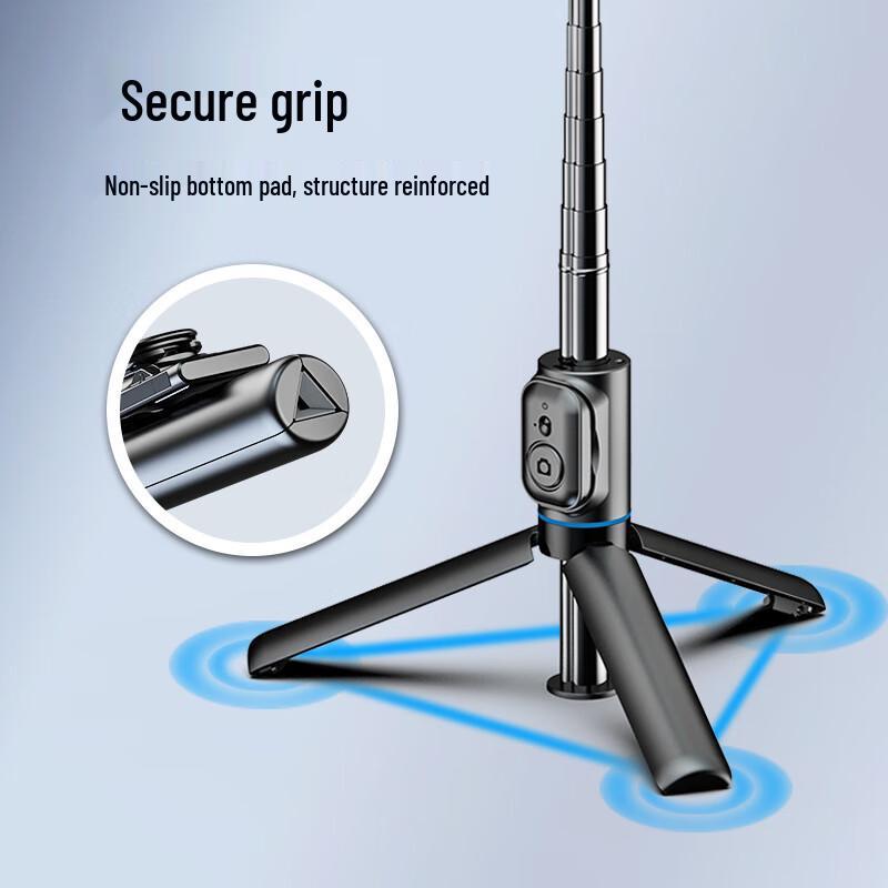 Multifunctional Bluetooth Selfie Stick with Detachable Desktop Stand