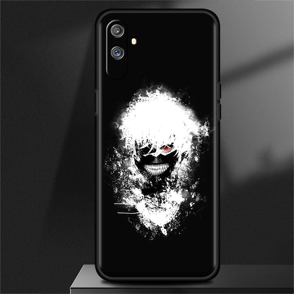 Soft Case For Oppo Realme 8 C21Y C21 GT Neo 2 Pro 3 7 9 Pro 8i 6 C11 9i C35 C15 Master C12 C3 Phone Cover Tokyo Ghoul Anime Capa