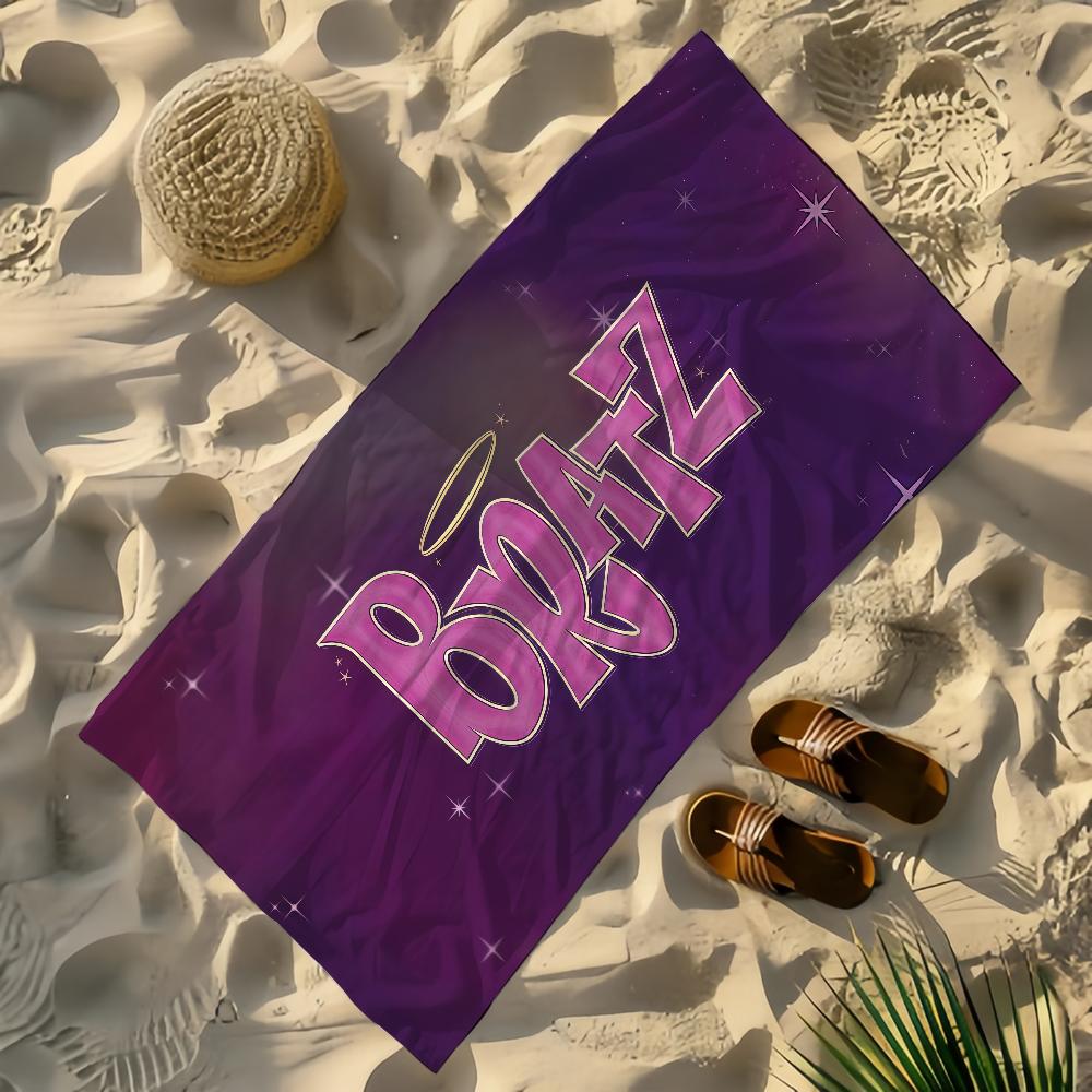Fashion B-Bratz Towel Yoga Gym Yoga Gym Lightweight Portable for Swimming Beach Travel Sports Accessories Sandproof