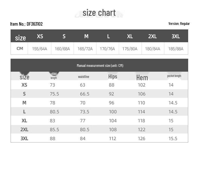 Peak Women's Workwear Style Mid-Length Skirt