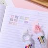 1Pc Colors Korean Ins Cute Butterfly Ballpoint Pen Student Stationery Sequins Rollerball Pen Multi-functional Office Pen Gift Back To School Season